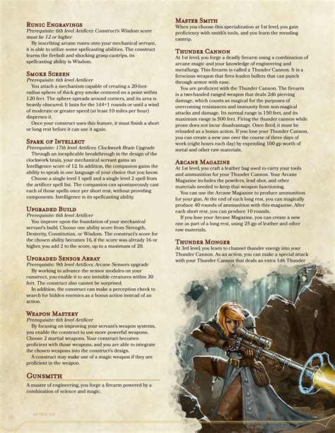 list of unearthed arcana 5e